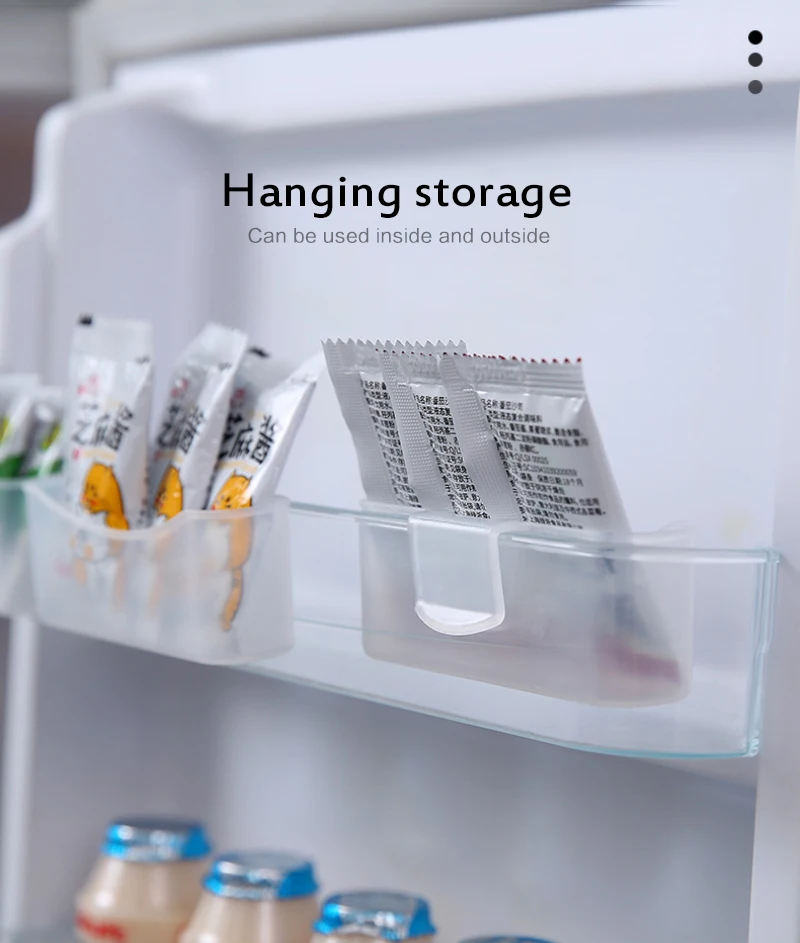 

Refrigerator Seasoning Storage Box Kitchen Goods Sauce Bag Rack Mini Storage Rack Holder Kitchen Organizer And Storage rack