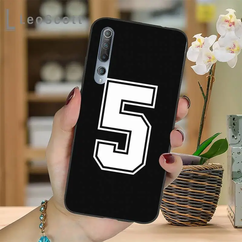 

Football Lucky number Phone Case For Xiaomi mi Redmi note 7 8t 9 9t 9s 8 10 10t 11 pro lite K20 max 3
