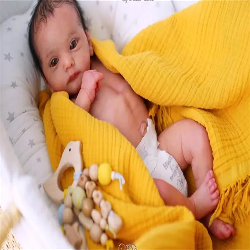 

Reborn Doll Baby Kit Ana19Inch Reborn Kit With COA Creatived DIY Newborn Baby Unfinished Parts