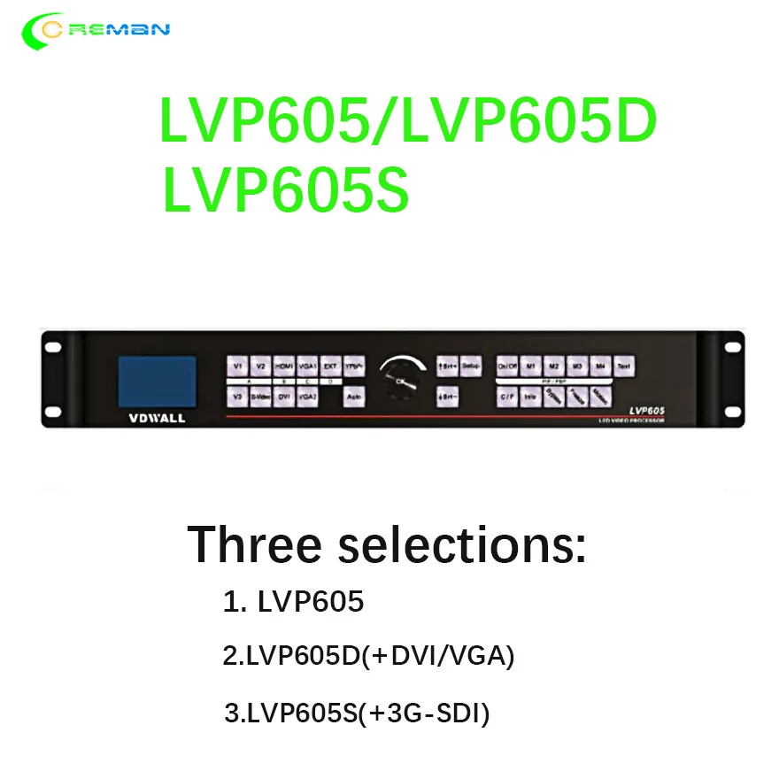 Светодиодный видеоконтроллер VDWALL LVP605 HD многофункциональный светодиодный экран