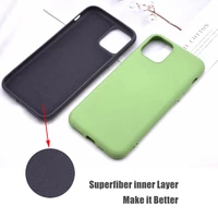soft candy color phone case for iphone 11 pro max 7 8 6 6s plus xr x xs max liquid silicone case tpu back cover hotsale
