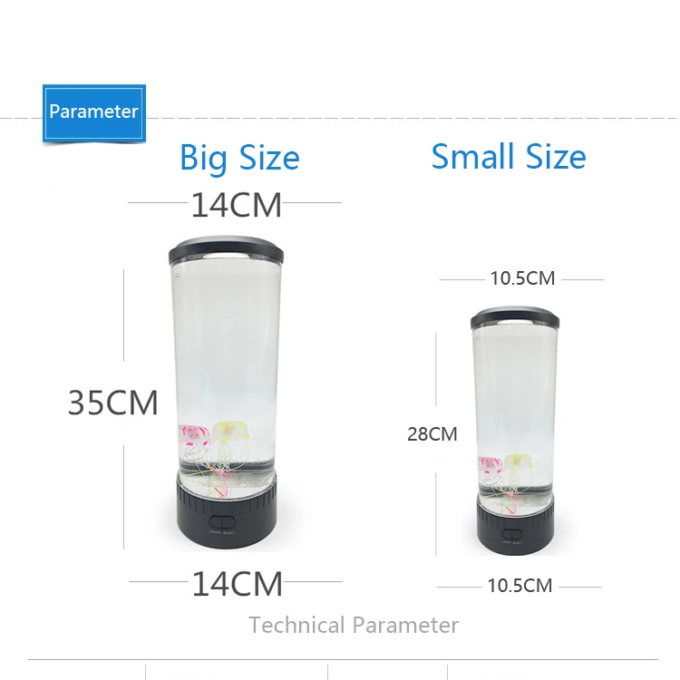 1 шт. большая медузная лампа светодиодная для украшения дома ночной Светильник