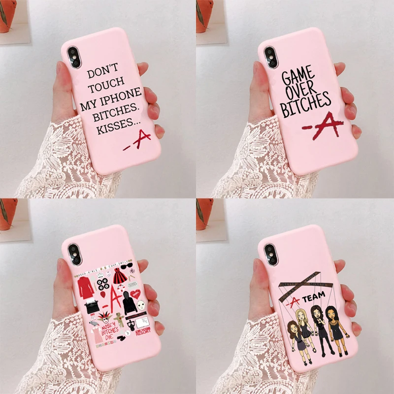Силиконовый чехол Pretty Little Liars PLL TV Show de caso telefone para o Hibrido For iphone 11 11Pro 6 8 Plus X More XR