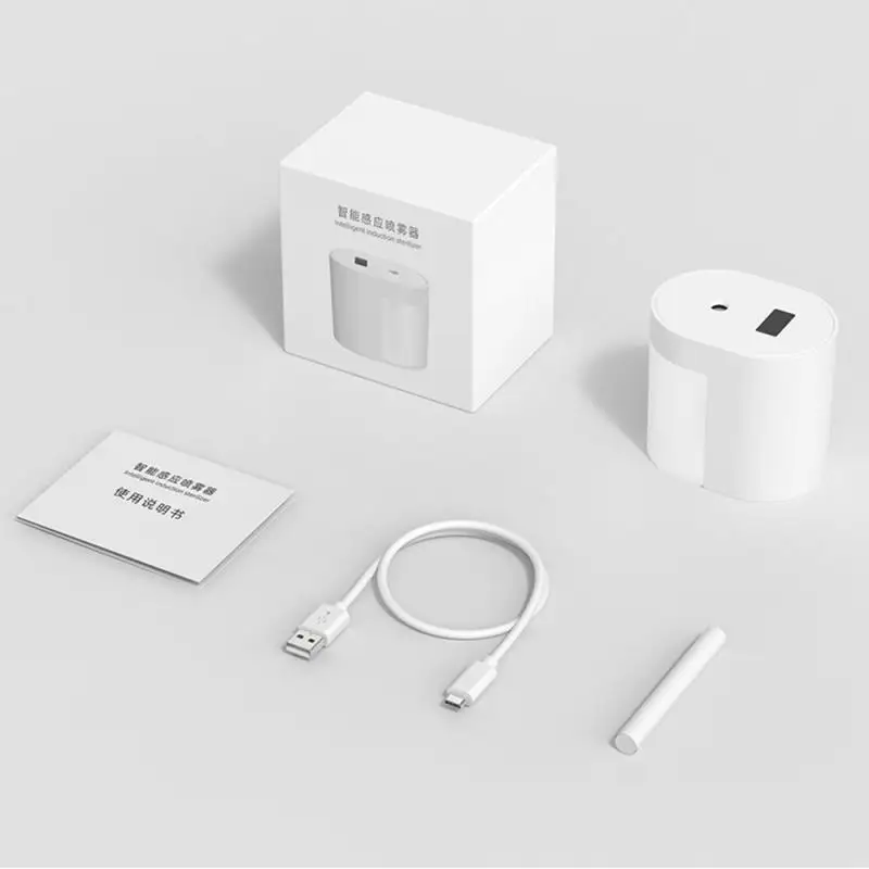

Liquid Soap Dispensers Automatic Liquid Soap Alcohol Sanitizer Dispenser Sprayer Intelligent Induction Bathroom Hardware
