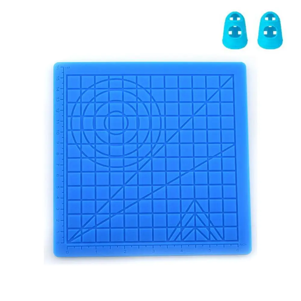 3D печать Ручка шаблон силиконовый коврик для рисования шаблоны копировальная