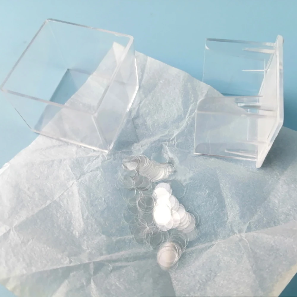 100 шт. круглые стеклянные предметы для микроскопа 60/70/80/90/100 мм | Инструменты