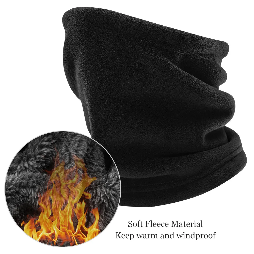 Маска для лица 3 в 1 маска шапка гетры ушей повязка на голову зимний теплый шарф