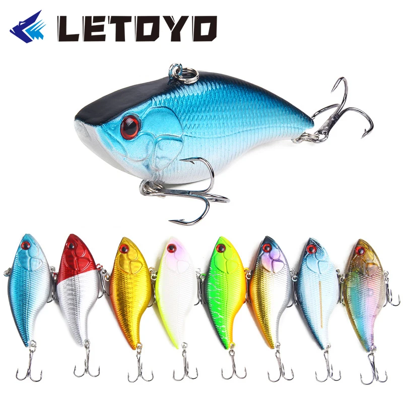 LETOYO 18 8 г/7 см VIB приманка жесткая искусственная Рыбалка Vibe Lipless новая пластиковая
