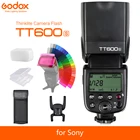 Беспроводная вспышка GODOX TT600S GN60, 2,4 ГГц, с дополнительным передатчиком, для Sony A7S A7R II A7MII A6000