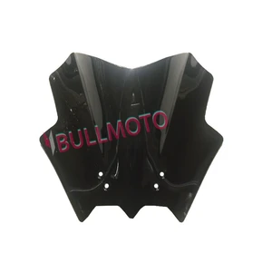 For KTM DUKE 125 200 390 KTM390 KTM200 KM125 2012 2013 2014 2015 2016 Motorcycle Black&Transparent Windshield Wind Deflector