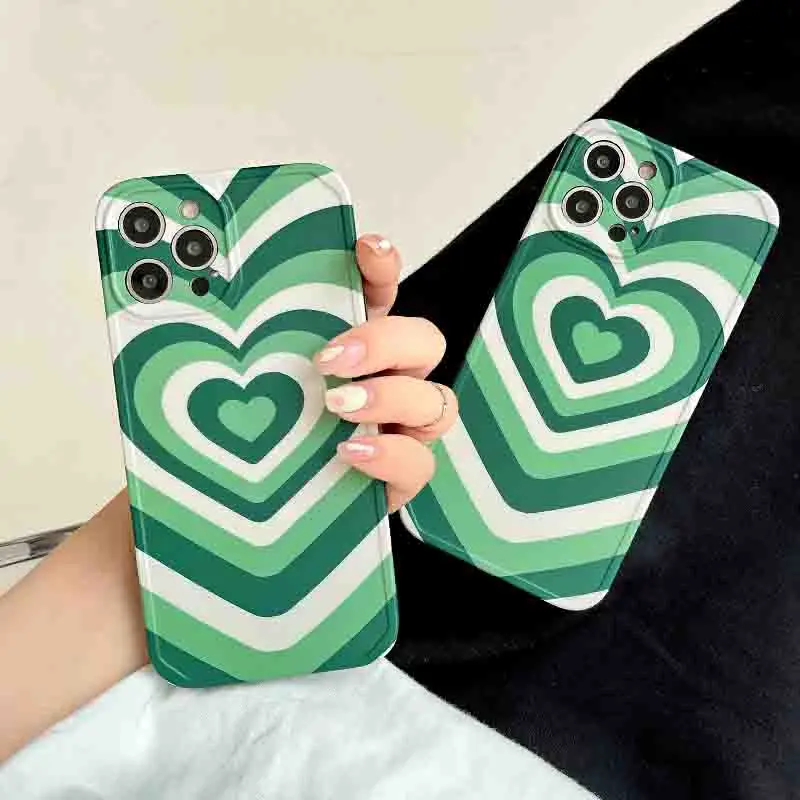 

Latte Love heart Coffee Heart Phone Case for iPhone 12 11 pro Max XS Max X XR 7 8 plus SE20 High quality TPU silicon cute cover
