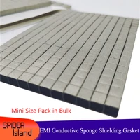 esd foam mini size sticky conductive foam sponge emi esd shielding gasket for laptop phone lcd tablet repair diy pack in bulk