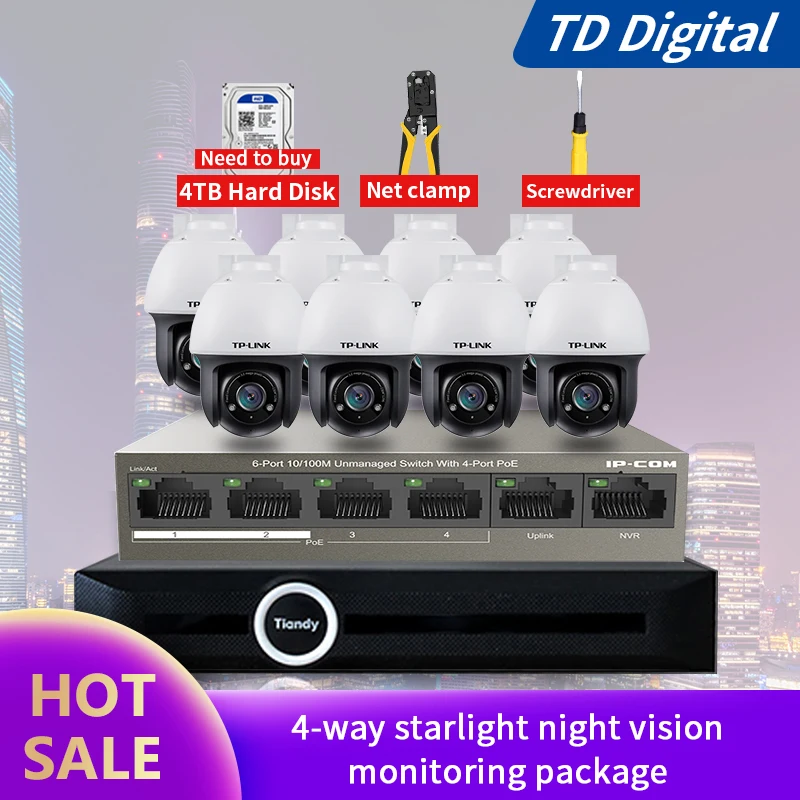 FSD 3MP H.265 8CH 1440P система видеонаблюдения PoE NVR Kit наружные IP камеры P2P комплект с