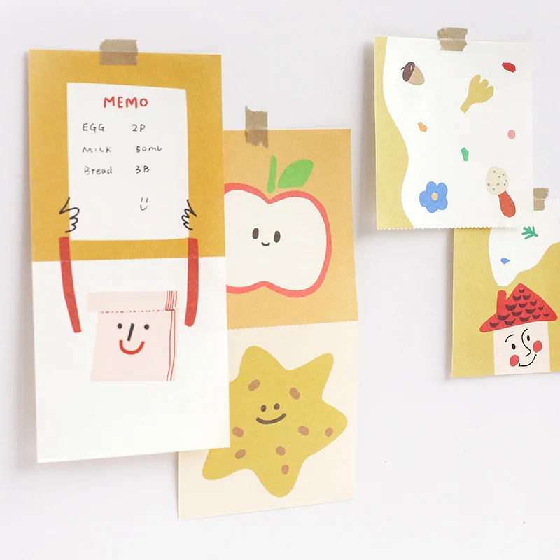 Праздник 24 шт./DIY Милый Забавный Ретро Post-it креативный милый персональный notesnote