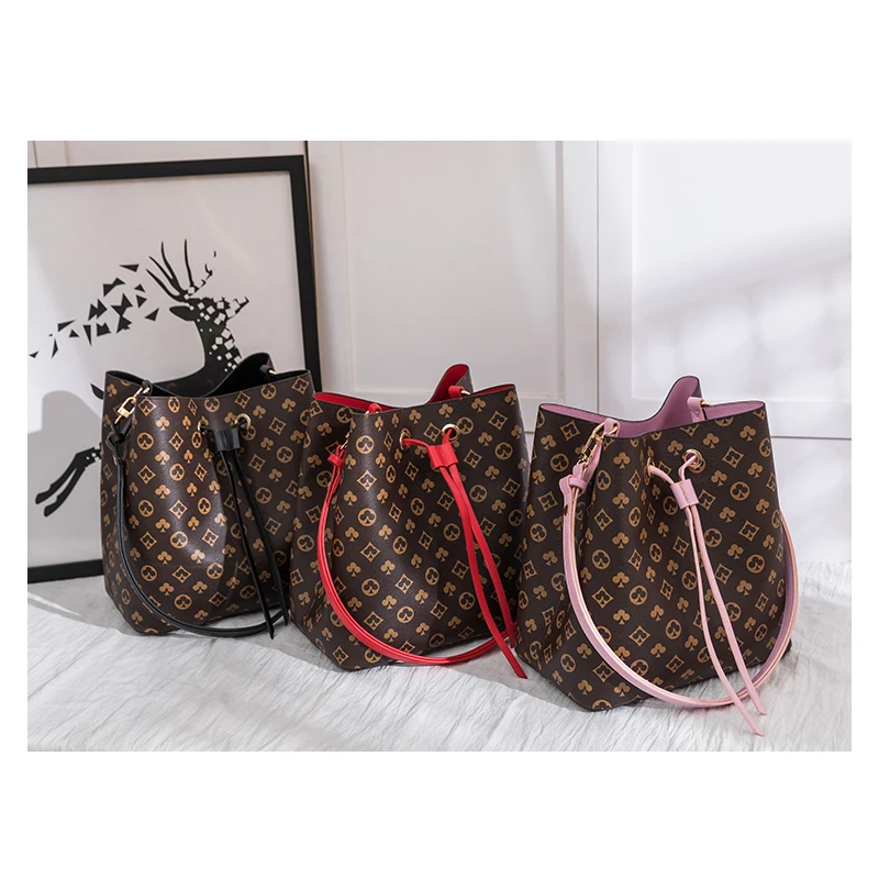 

Designer Brand Bucket Handbags Fashion New Barral Tote Bags New 2020 Classical Flower Messenger Bag New Designers Bag Women Bags