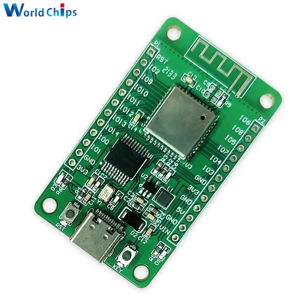 Макетная плата Hi3861 Hi3861V100 высоковстроенный 2 4 ГГц Wi-Fi чип SDIO SPI I2C UART GPIO I2S интерфейс
