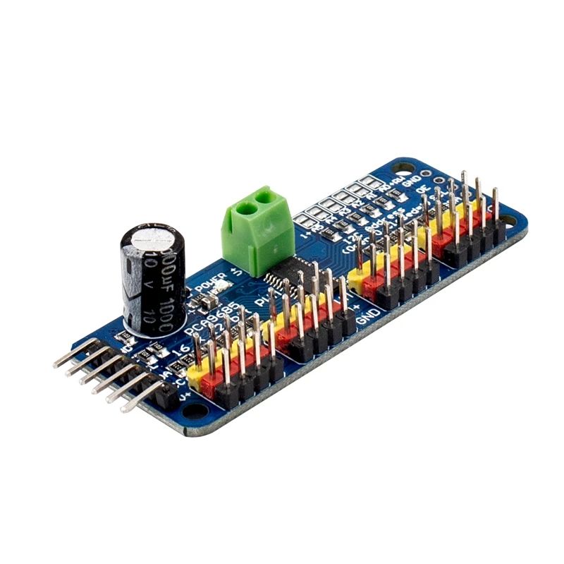 16 канальный 12 битный PWM/Servo драйвер I2C интерфейс PCA9685 для Arduino Raspberry Pi DIY Servo Щит