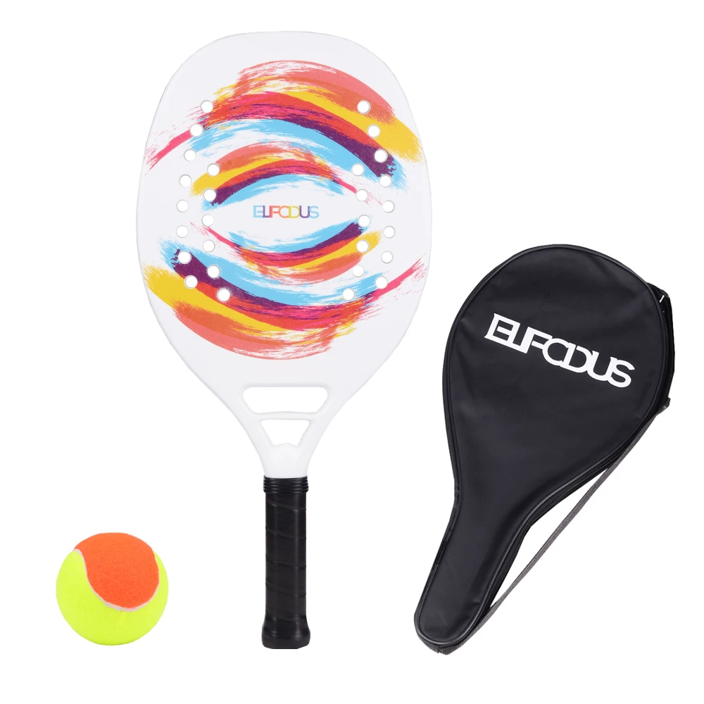 Спортивная ракетка из углеродного и стекловолокна с мячом защитным чехлом |