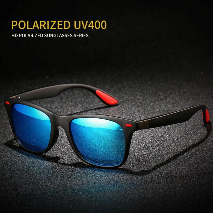 

Men Polarizing Sunglasses Men Fashion Square Ladies UV400 Men's Glasses Classic Retro Brand Design Driving Sunglasses