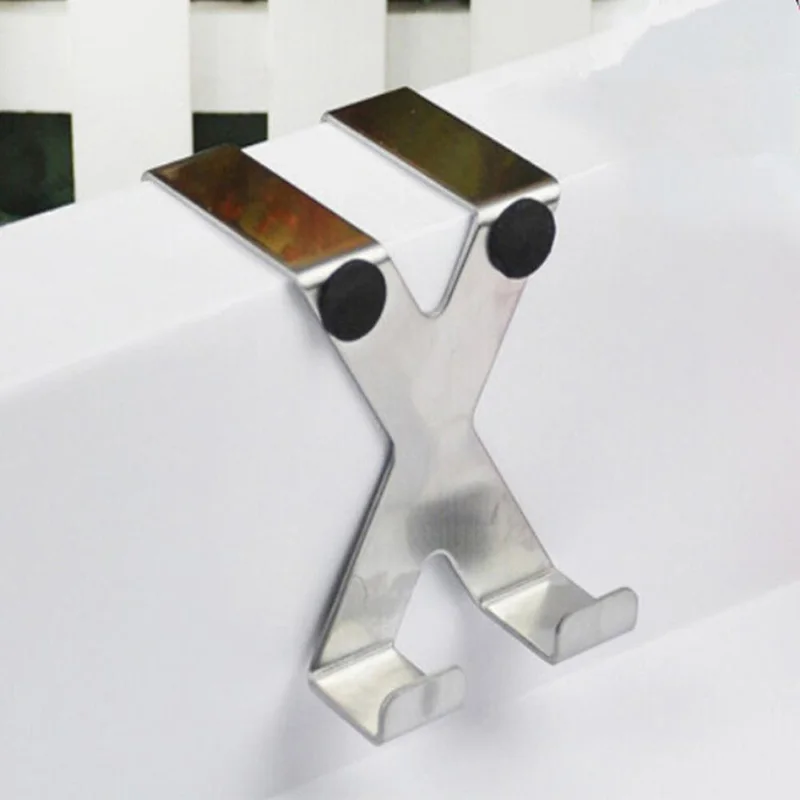 X Shaped Mutifunctional двойной крючок из нержавеющей стали без следов Простая вешалка