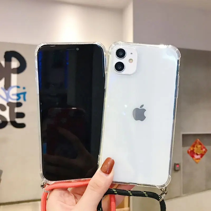 Прозрачный мягкий чехол ZR.LH для iPhone 7 8 6 6s Plus 11 Pro XS Max XR X|Бамперы| |