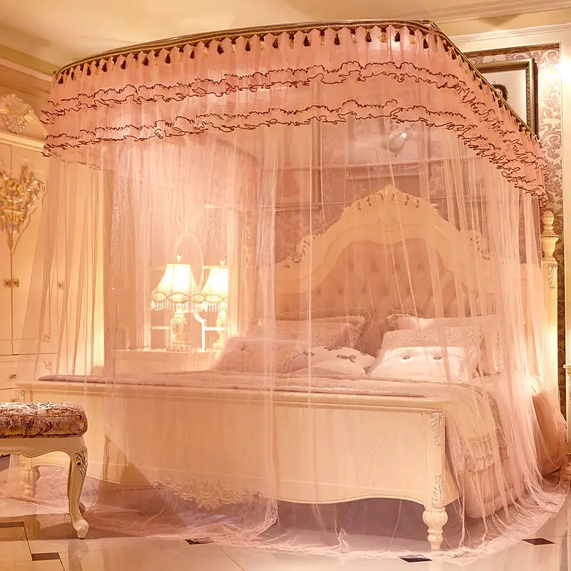 LeRadore Роскошные Складные москитеры для мамы и ребенка кровати студентов сетка от