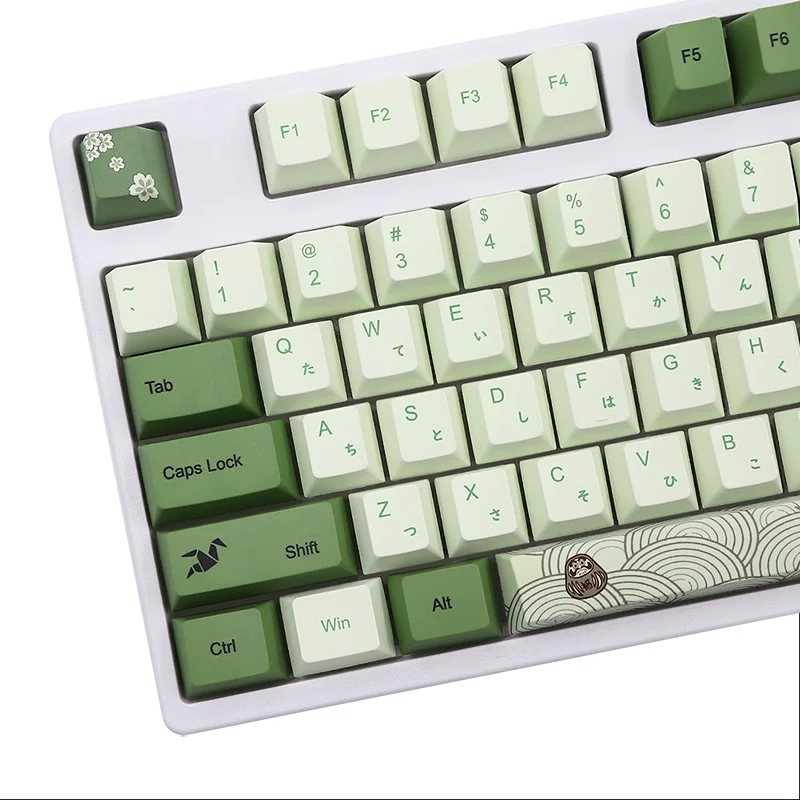 127 клавиш/комплект колпачок для клавиатуры с сублимационной печатью вишня