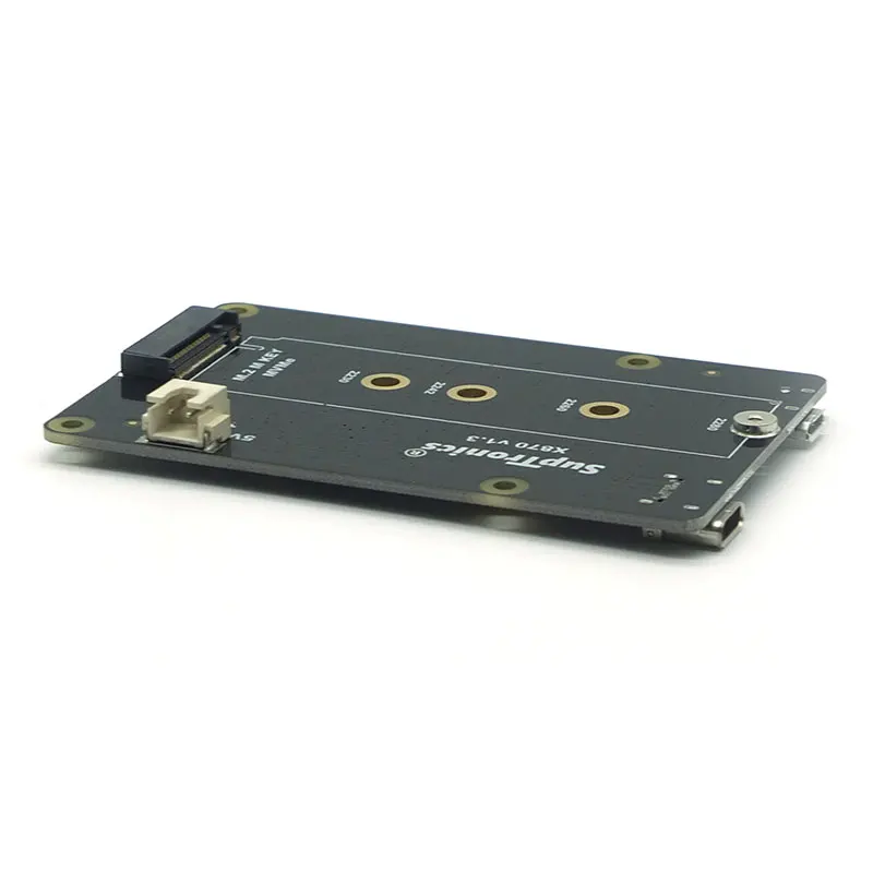 X870 M.2 NVMe SSD экранированная Плата расширения 2280/2260/2242/2230 для Raspberry PI Type 1 B + / 2B 3B 4B ROCK 64