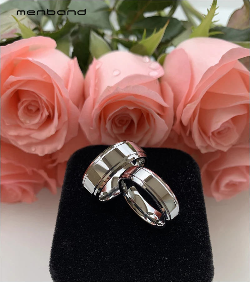 Обручальное кольцо Tungsten задействовано для мужчин женщин с отличным качеством