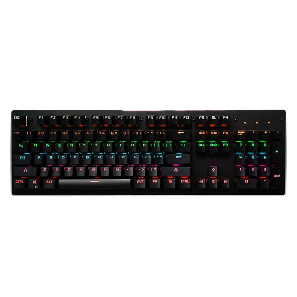 

Mechanical Keyboard Gaming keyboard Wired Gaming Mouse Kit 104 Keycaps Backlight USB keyboard Gamer Ergonomic Mause