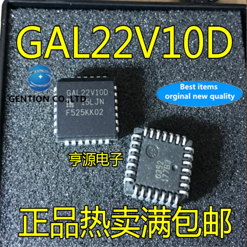 

10 шт GAL22V10D-15LJN GAL22V10D-15LJ GAL22V10D PLCC28 в наличии 100% новый и оригинальный