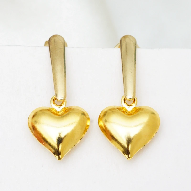 Новинка 2021 г. милые серьги кольца из нержавеющей стали в форме сердца и бабочки