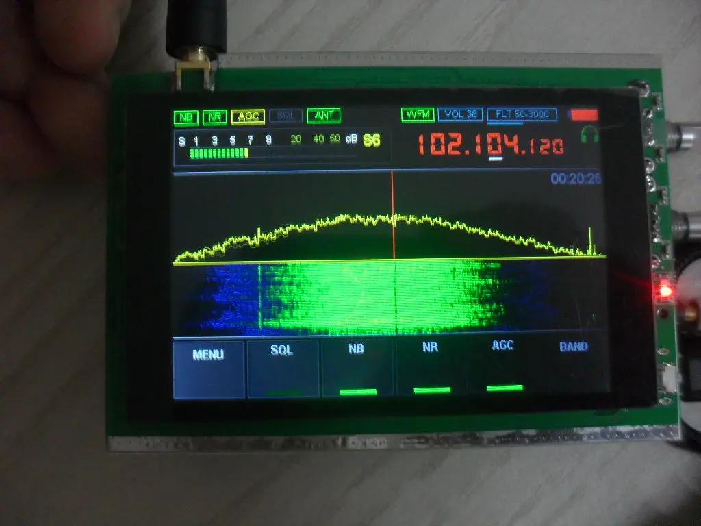 Радиоприемник малахит 50 кГц-200 МГц SDR с программным обеспечением DSP HAM приемник