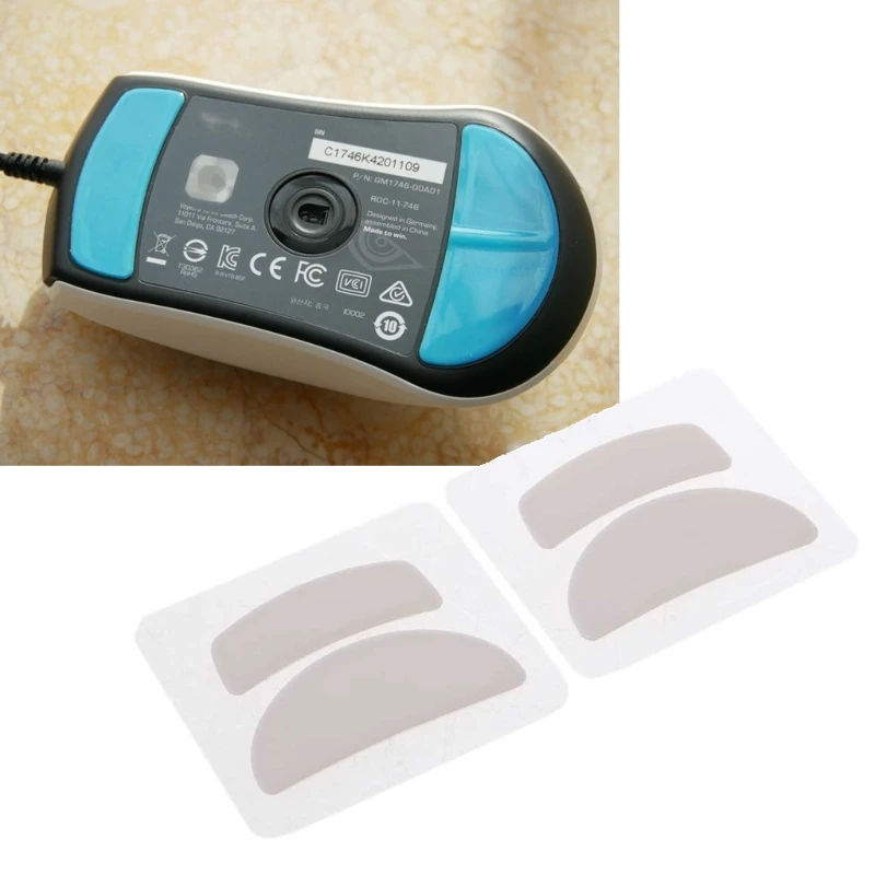 2 набора игровая мышь Tiger ножки коньки для Roccat BURST PRO скользящие изогнутые края XXUC |