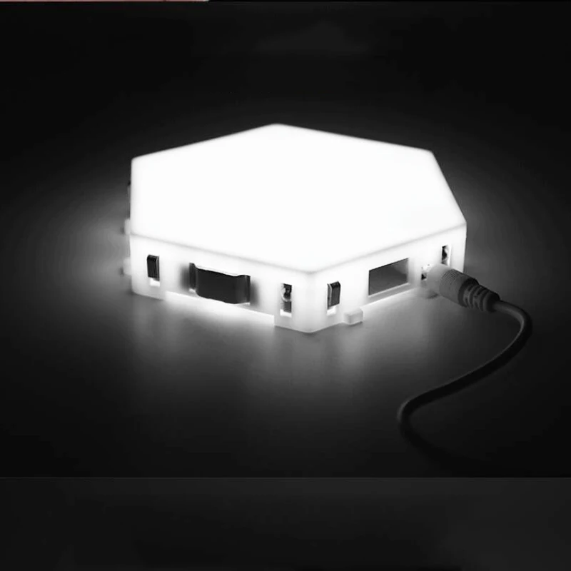 16 шт. DIY квантовый светильник сенсорный Ночной модульный светодиодный магнитный