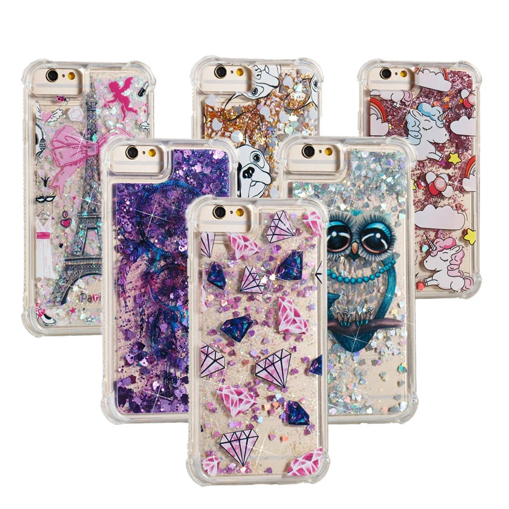 Чехол для телефона с блестками для ZTE Blade Z Max Z982, мягкий силиконовый чехол с зыбучим песком для ZTE Sequoia Zmax Pro 2, чехол с полным покрытием