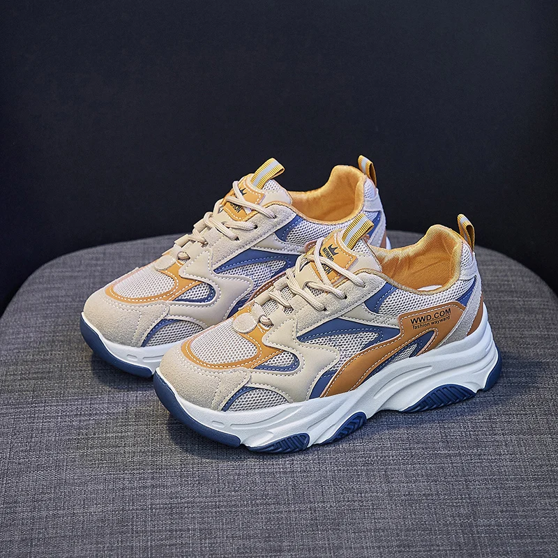 

Fashion Woman Sneakers Comfortable Casual Shoes Running Shoes Outdoor Light Breathable Sport Shoes Lace Up Walking Shoes