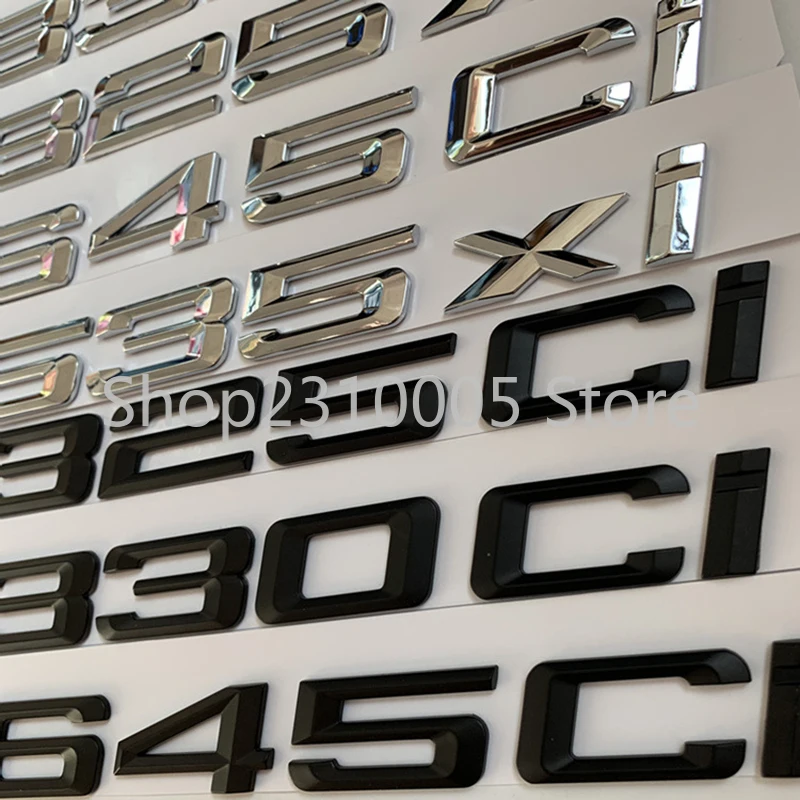 Эмблема багажника для BMW 320ci 328ci 330ci 325ci 325xi 535xi 520xi 528xi 530xi 520xd 330xd 335is 645ci 840ci