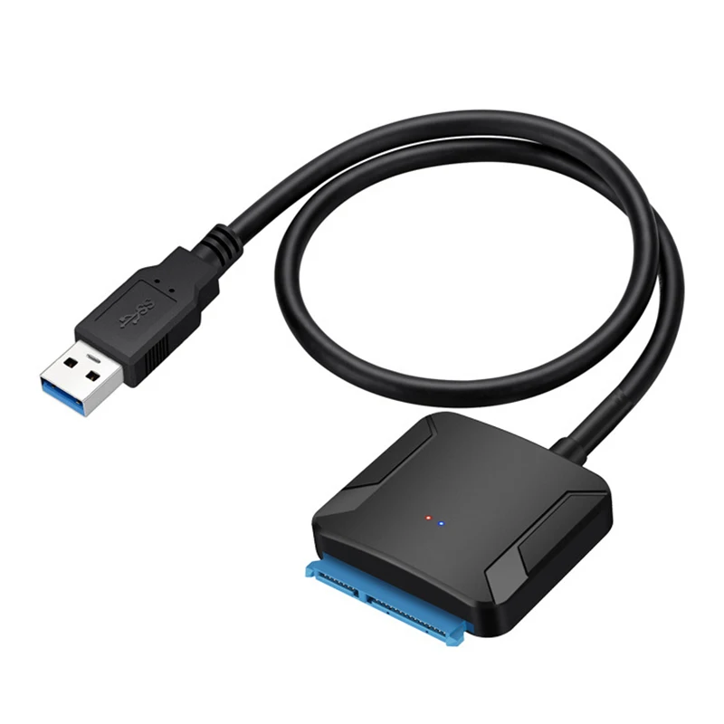 

Easy Hard Disk Cable USB to SATA 5Gbps USB 3.0 to SATA 2.5/3.5 Hard Disk Reading IPFS Adapter Cable