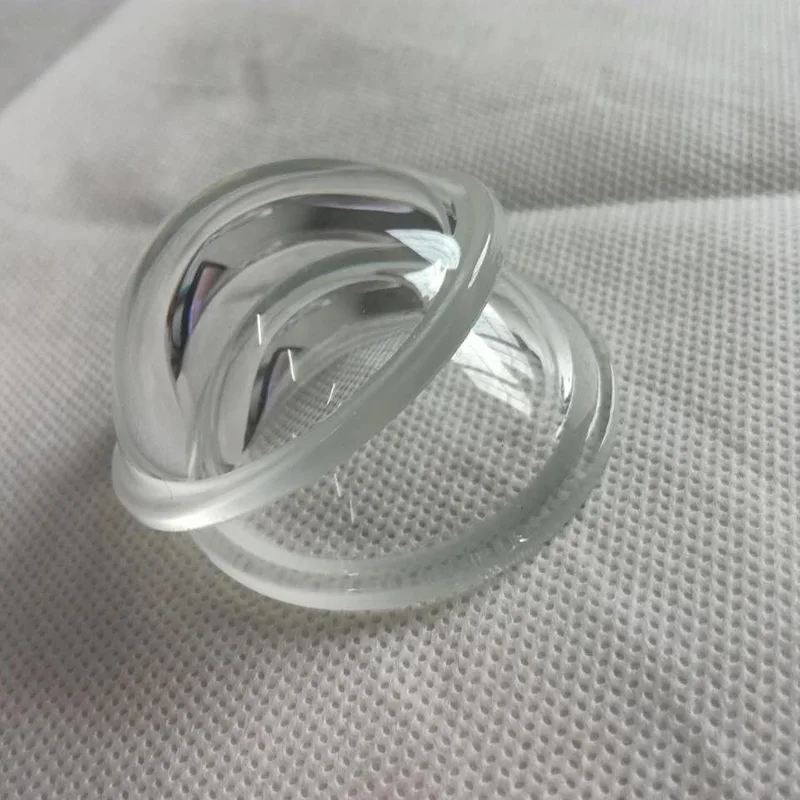 Оптическая вогнутая выпуклая светодиодные стеклянные линзы конденсационное