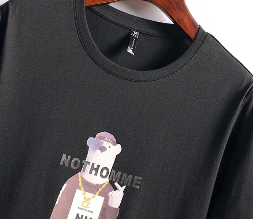 

2019 New CX109 Men summer Clothes Solid Color Short sleeve Slim Fit T Shirt Men Cotton T-Shirt Spring Casual T Shirts