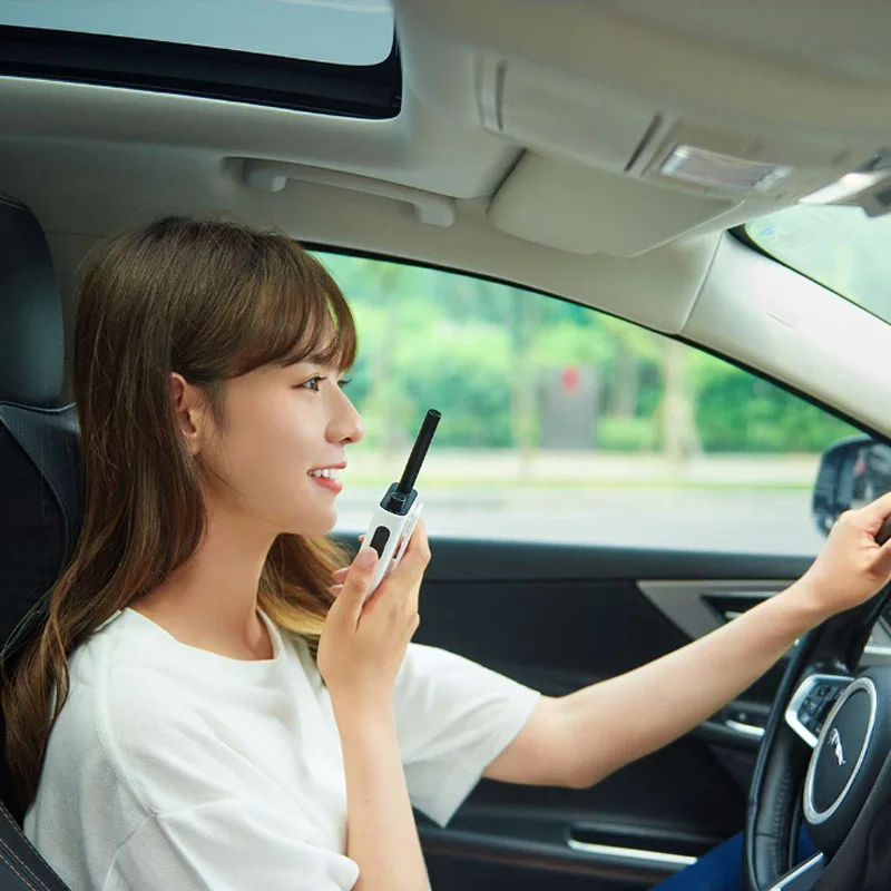 

Xiaomi Mi Talkie Walkie Portable Handheld Walkie Talkie 3W 1-5KM 2000mAh USB Rechargeable For Outdoor Indoor Building Security