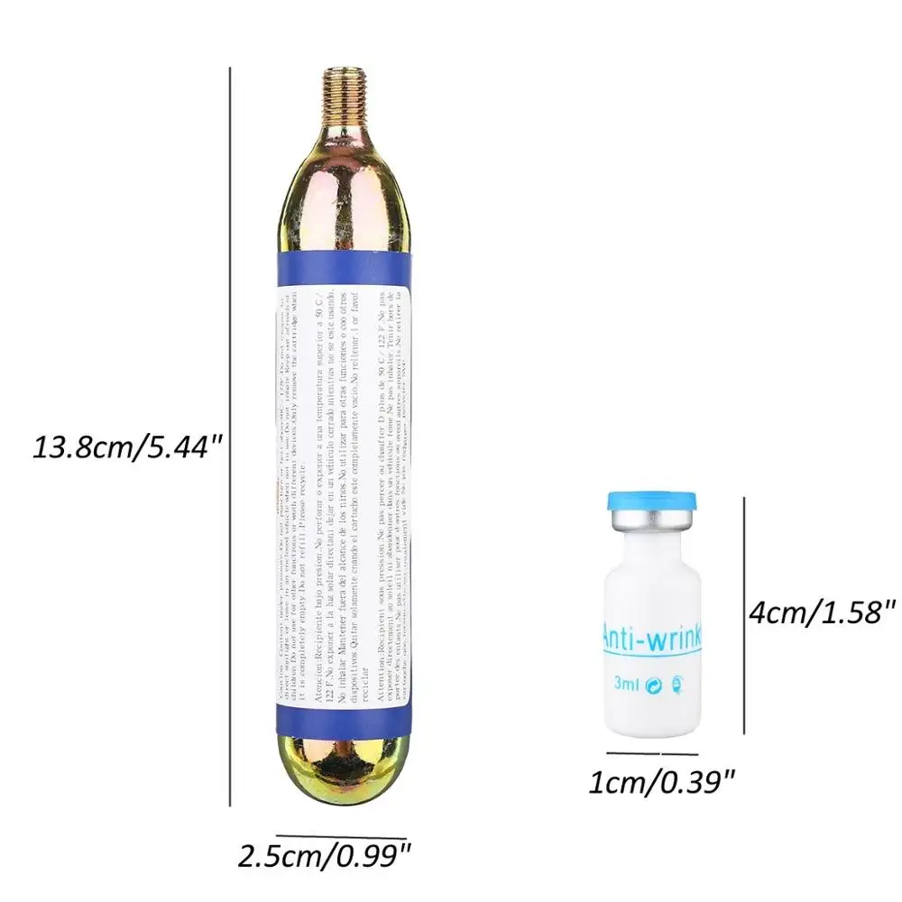 Сыворотка против морщин/осветления кожи (Гиалуроновая кислота) и Co2 газовый