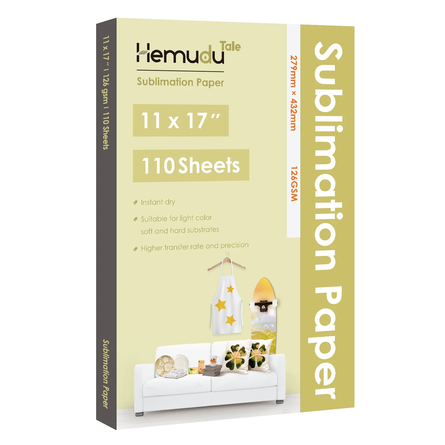 Сублимационная термобумага A4 для полиэстерной футболки ткани подушек