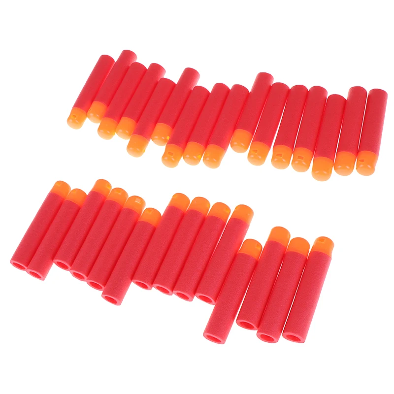 

30Pcs Mega For Nerf 9.5cm Red Sniper Rifle Darts Bullets Mega Foam Refill Darts Big Hole