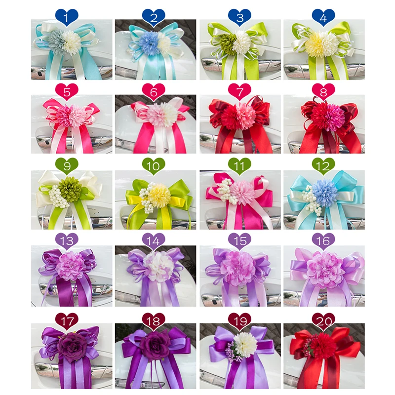 Дверные ручки 20 цветов красивые товары для свадьбы вечеринки фестиваля