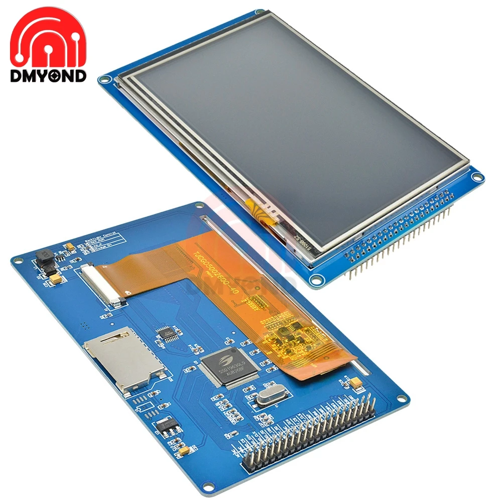 5 дюймов 0 &quot800*480 TFT ЖК дисплей модуль RGB полоса SSD1963 плата контроллера с сенсорной