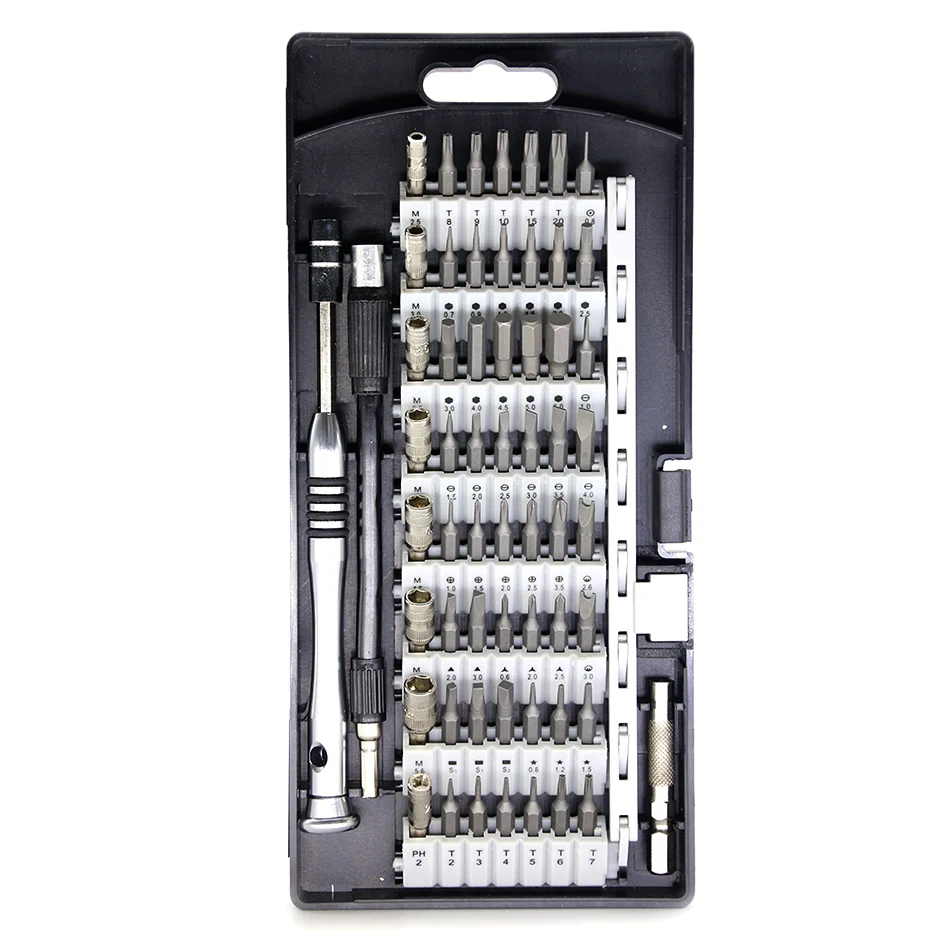 60 in 1 Precision screwdriver set Multi-function Computer PC Mobile Phone Digital Electronic Device Repair Hand Home Tools Bit |
