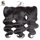 Seditty бразильские волосы 13x4, фронтальные волнистые натуральные волосы, отбеленные с детскими волосами, 100% человеческие волосы, фронтальные