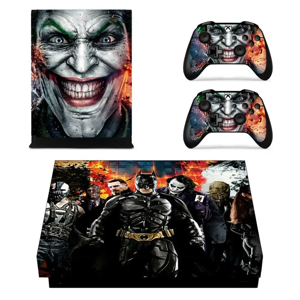 Наклейки с джокером для Xbox One X виниловые наклейки кожи one консоли пульты